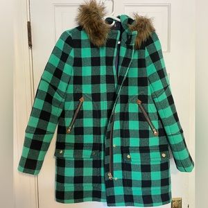 J. Crew Wool Chateau Parka size 6